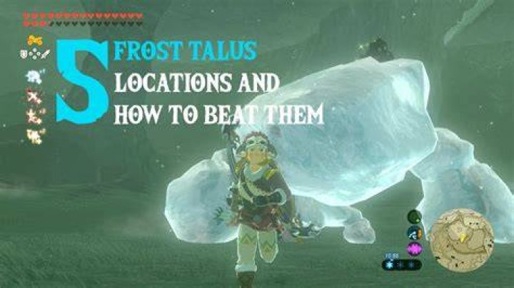 Where is the frost Talus?