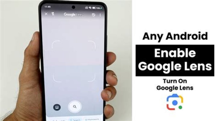 Where is the Google Lens on my Android phone?