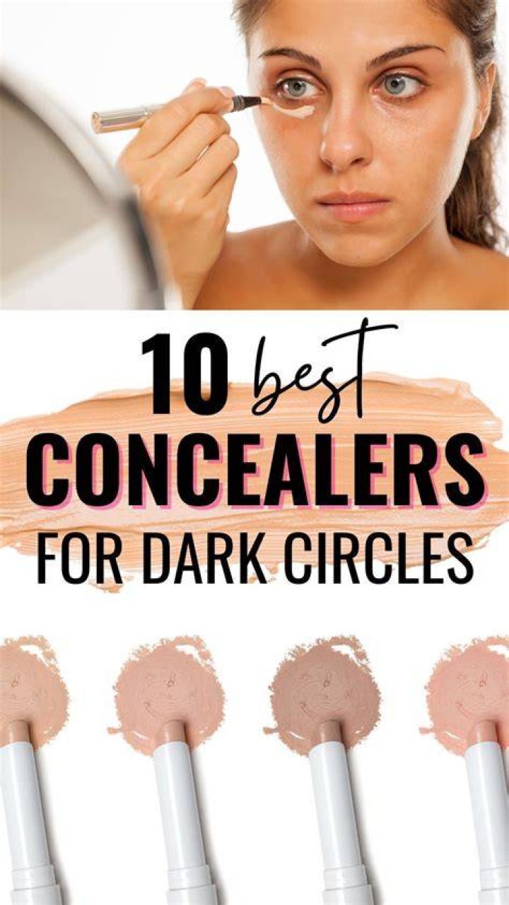 Which concealer shade is best for dark circles?