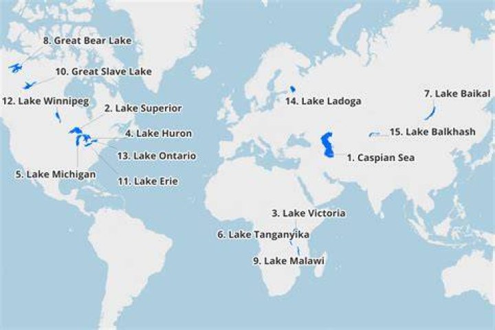 Which lake has the longest lake coastline in the world?
