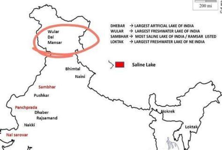 Which state is Dal Lake?