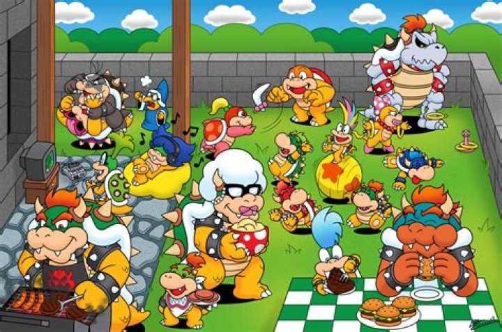 Who is Larry to Bowser?