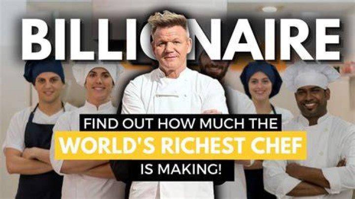 Who is the richest chef cook in the world?