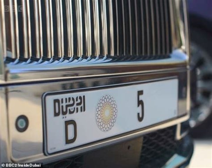 Who owns the number 2 number plate?