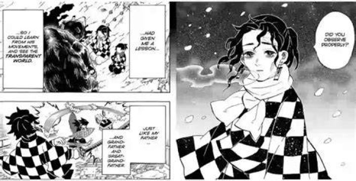 Who was Tanjiro's dad?