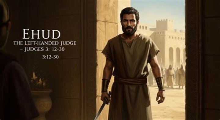 Who was the only left-handed man in the Bible?
