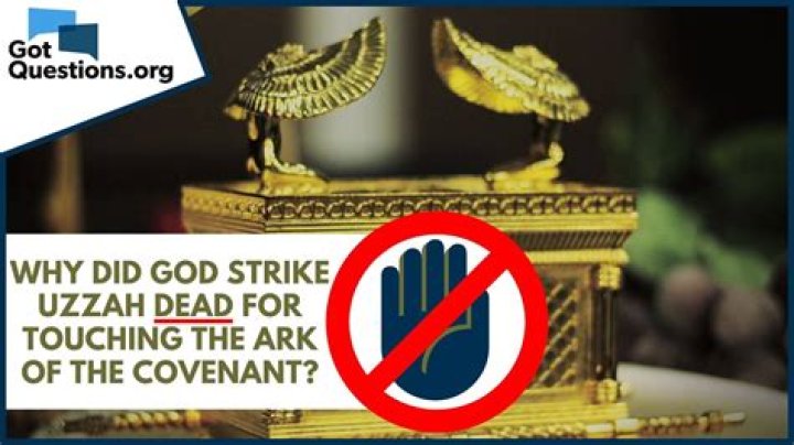 Who was the person killed by touching the Ark of the Covenant?