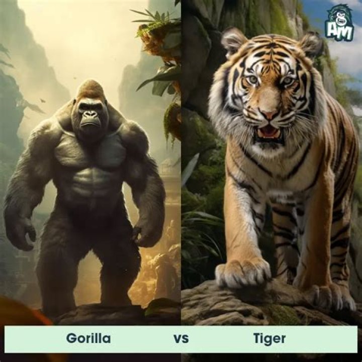 Who wins tiger or gorilla?