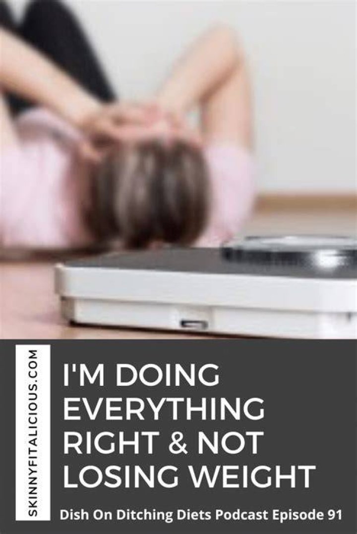 Why am I not losing weight on the second week of keto?