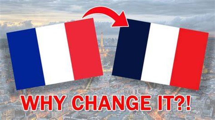 Why did France change their flag 2021?