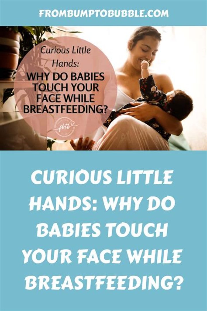 Why do babies cover their face when nursing?