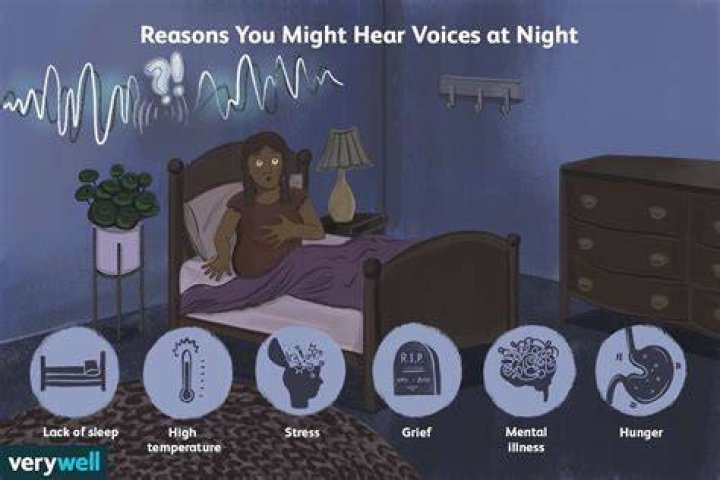 Why do I hear strange noises at night?
