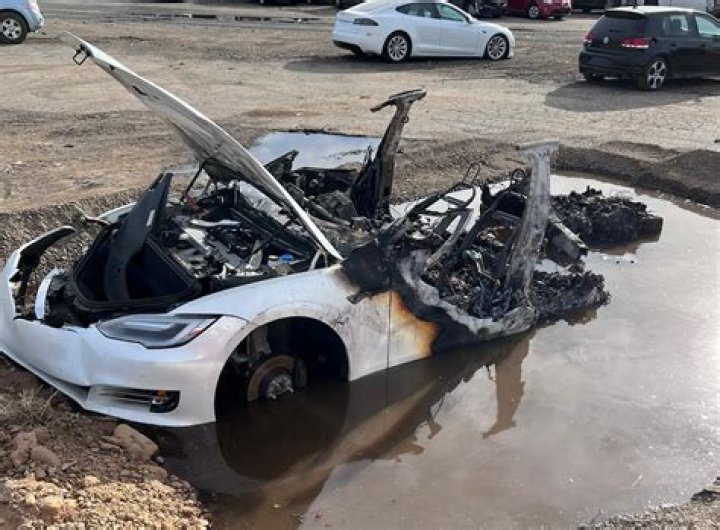 Why do Teslas catch on fire?