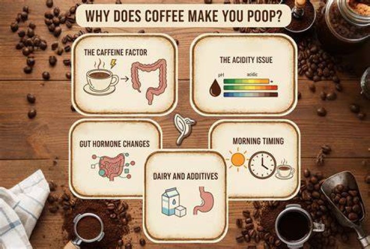 Why does coffee make me poop right away?