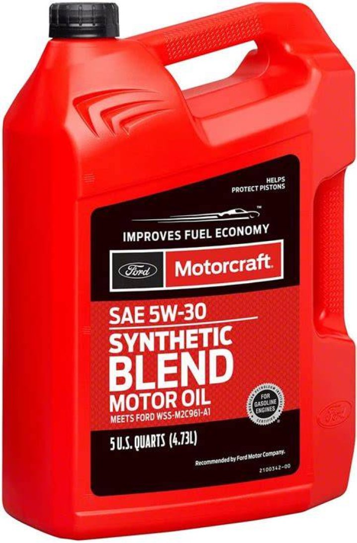 Why does Ford recommend synthetic blend?