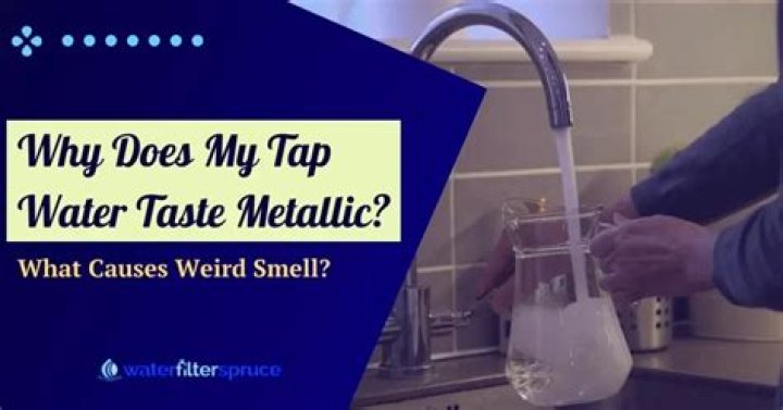 Why does my water taste milky?
