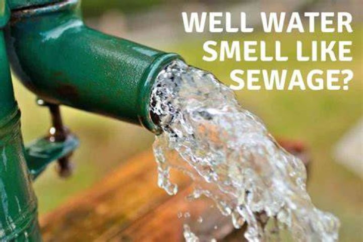 Why does my well water smell like sewer?