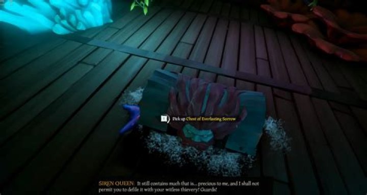 Why does the chest of sorrow cry?