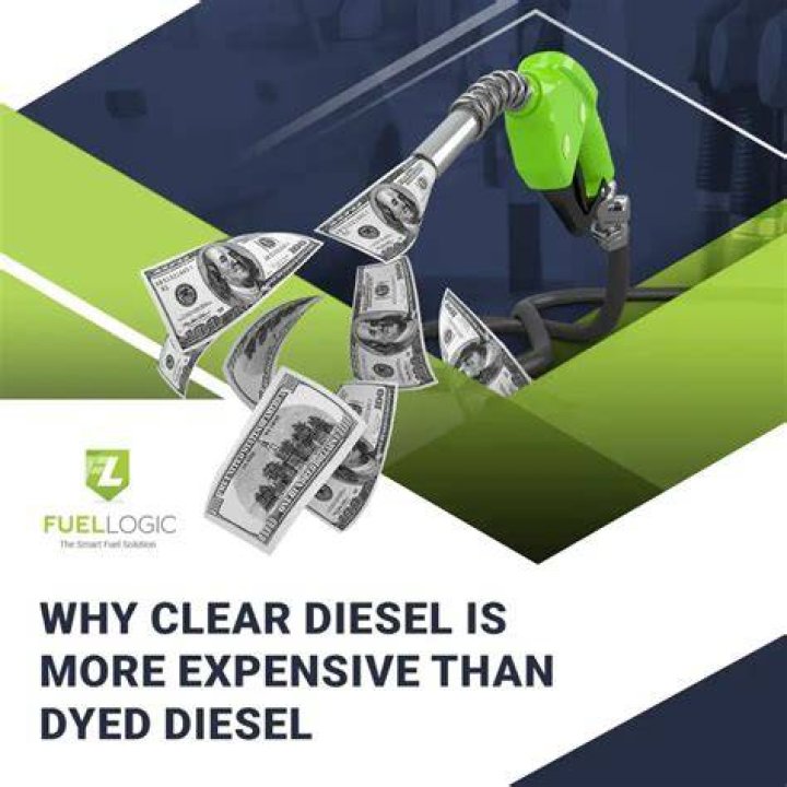 Why is my diesel clear?