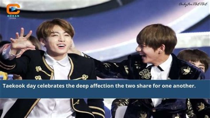 Why is Taekook Day celebrated today?