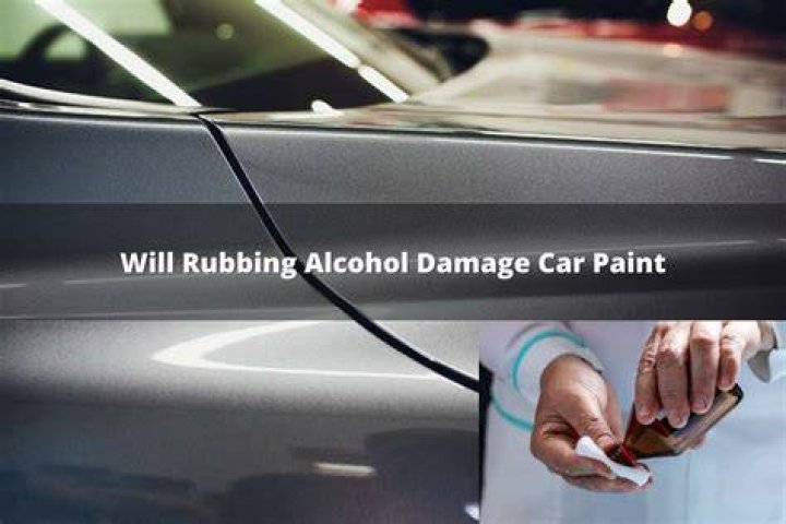 Will rubbing alcohol damage silicone?